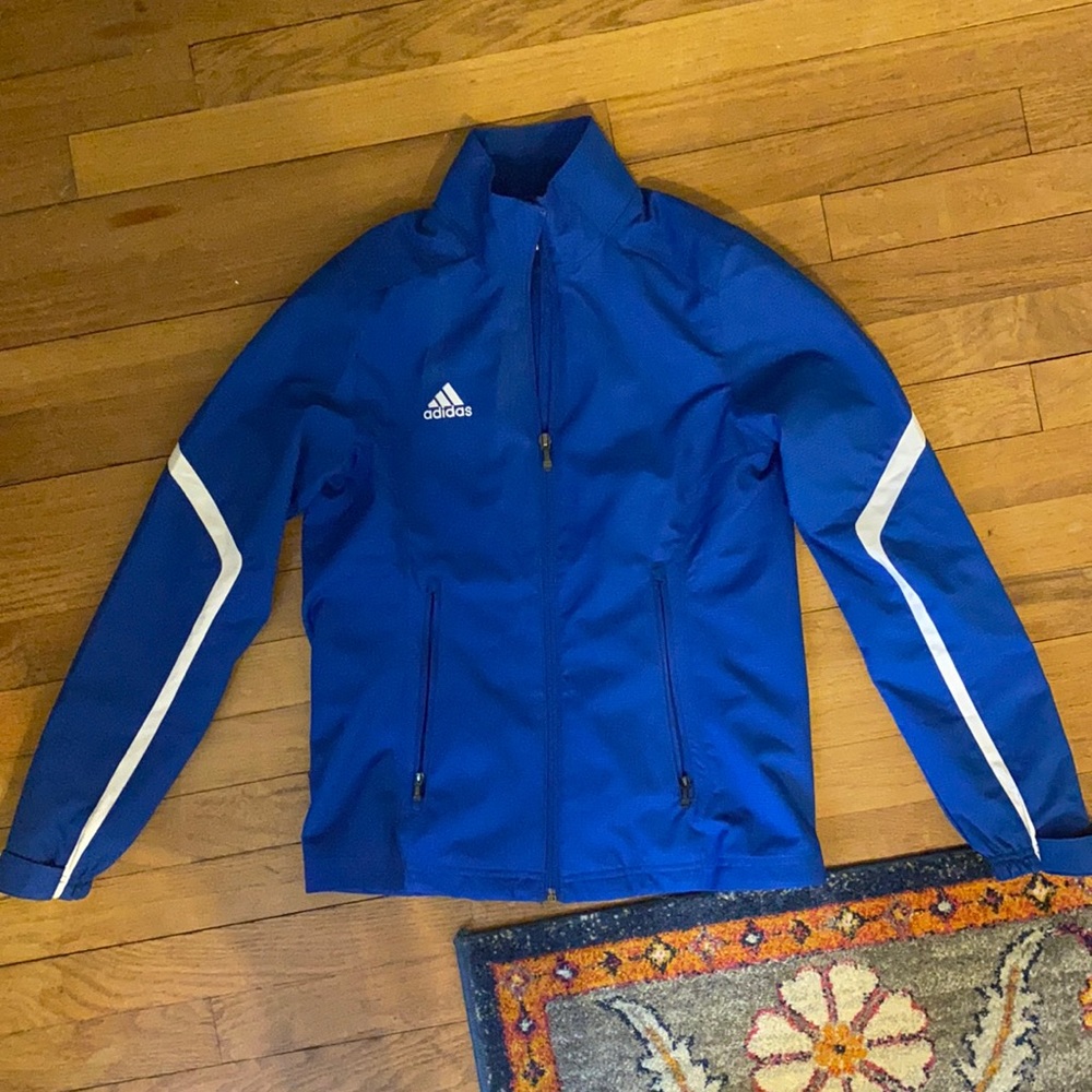 Blue Adidas Jacket
